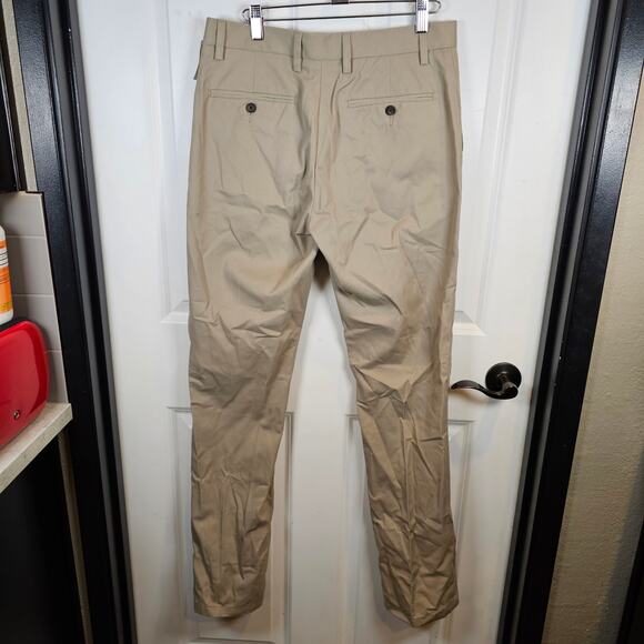 NWT Amazon Essentials Mens Slim Fit Chino 30x34 Khaki Dress Pant NEW NWT - Picture 4 of 6